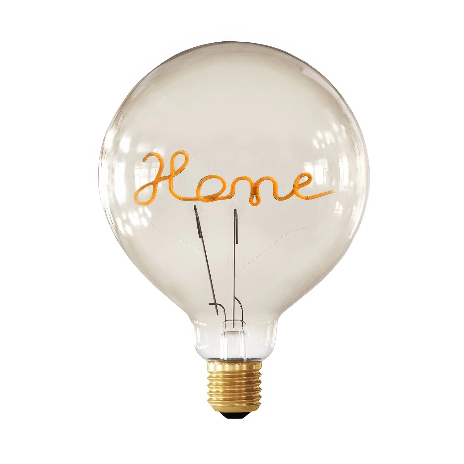 LED Light Bulb Clear Globe G40 4W 300Lm E26 2700K Dimmable - Home 40T for table lamps
