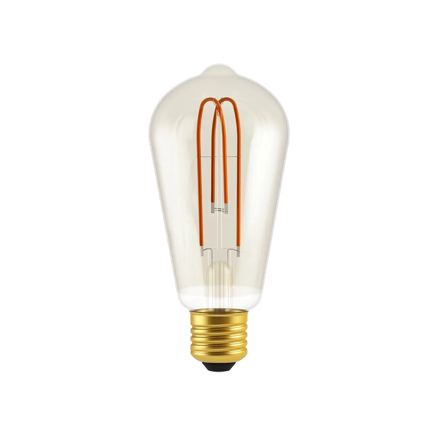 LED Light Bulb Clear ST21 5.5W 250Lm E26 2200K Dimmable - Classic  Edison Bulb