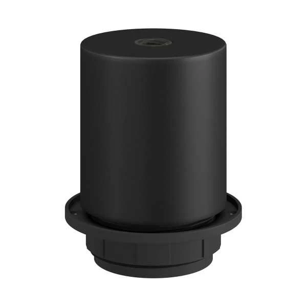 E26 semi-threaded metal socket kit with concealed cable clamp