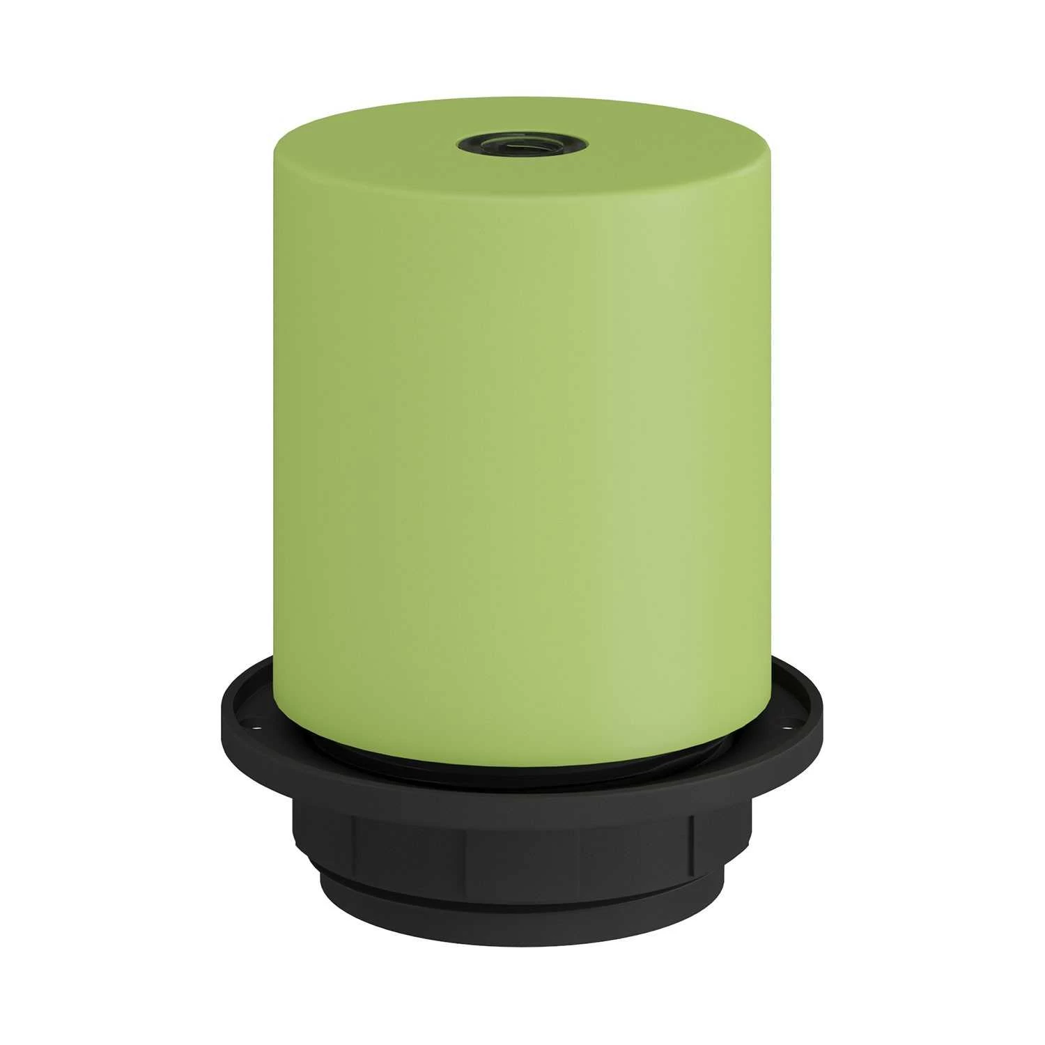 E26 semi-threaded metal socket kit with concealed cable clamp