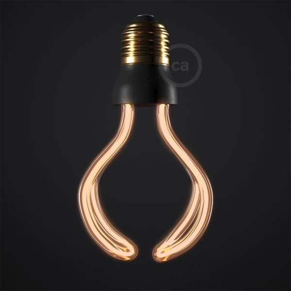 LED Light Bulb Clear Globo G40 12W 500Lm E26 2200K Dimmable - Globo