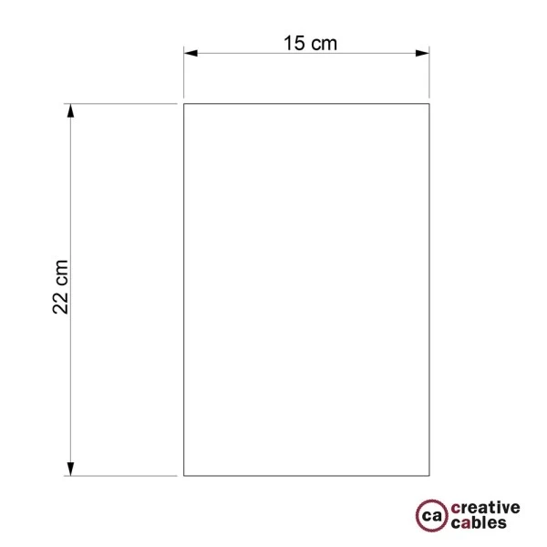 Cube Cement Pendant Lamp Shade | E26 Socket & Cable Retainer