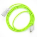 Plug-in Pendant with switch on socket | RF10 Neon Yellow