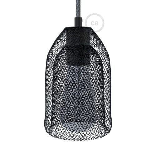 Ghostbell Wire Mesh Pendant Shade | Socket Cover | Industrial Style