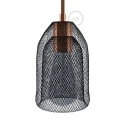 Ghostbell Wire Mesh Pendant Shade | Socket Cover | Industrial Style