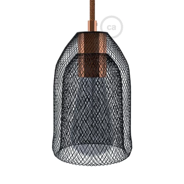 Ghostbell Wire Mesh Pendant Shade | Socket Cover | Industrial Style