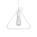 Metal Duedì Apex Pendant Shade | Metal Socket Cover & E26 Socket