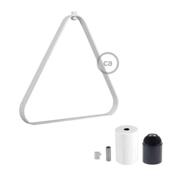 Metal Duedì Apex Pendant Shade | Metal Socket Cover & E26 Socket