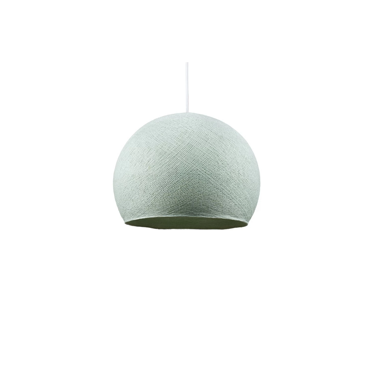 The Foldi Shade | Small Dome Pendant Lampshade | Modern Elegance - Light Blue Foldi