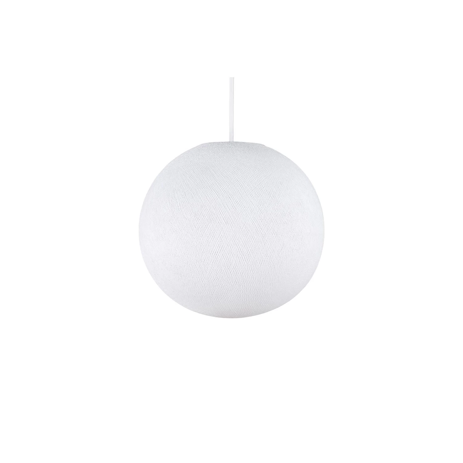 The Foldi Shade | Small Round Pendant Lampshade | Artisan Craft - Pure White Foldi