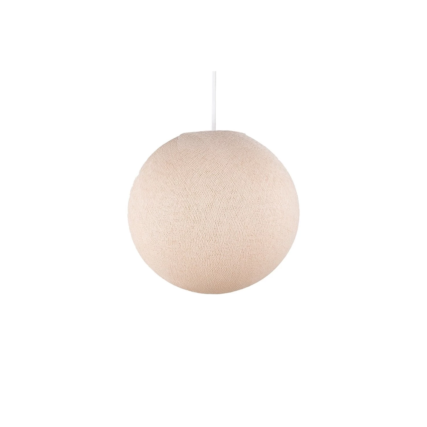 The Foldi Shade | Small Round Pendant Lampshade | Artisan Craft - Linen Foldi