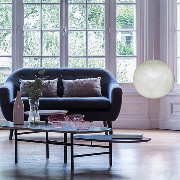 The Foldi Shade | Small Round Pendant Lampshade | Artisan Craft