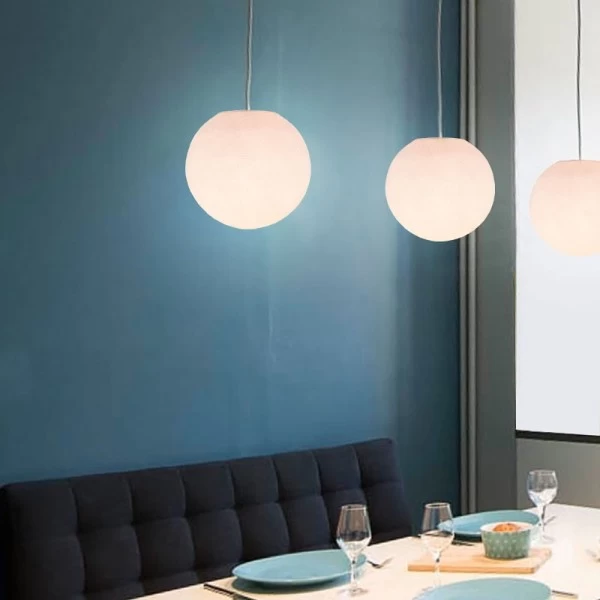 The Foldi Shade | Small Round Pendant Lampshade | Artisan Craft