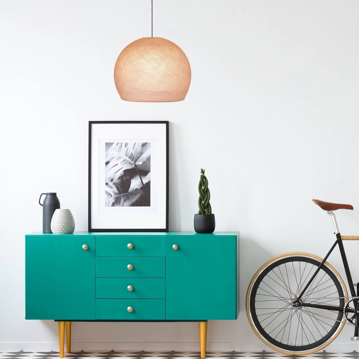 Dome Foldi Pendant Shades | Handmade | 3 Sizes & 16 Colors Available