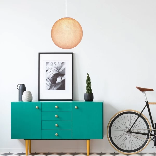 Round Foldi Pendant Shades | Handmade | Available in 3 Sizes & 16 Colors