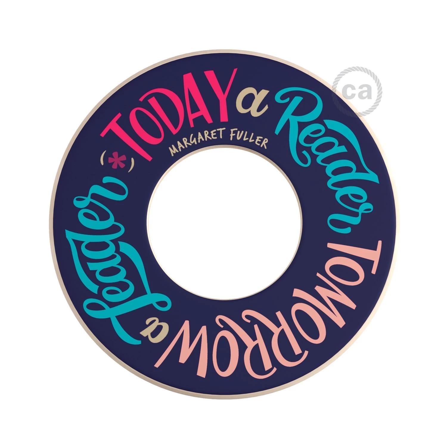 FULLER+LINCOLN - Mini-UFO by Pemberley Pond, 2-sided Wooden Pendant Light Shade