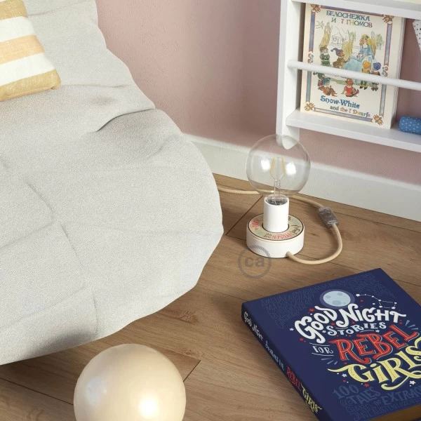 FULLER+LINCOLN - Mini-UFO by Pemberley Pond, 2-sided Wooden Pendant Light Shade