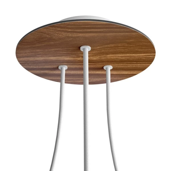 3 Holes - LARGE Round Ceiling Canopy Kit - Rose One System