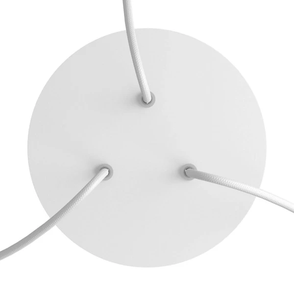 3 Holes - LARGE Round Ceiling Canopy Kit - Rose One System