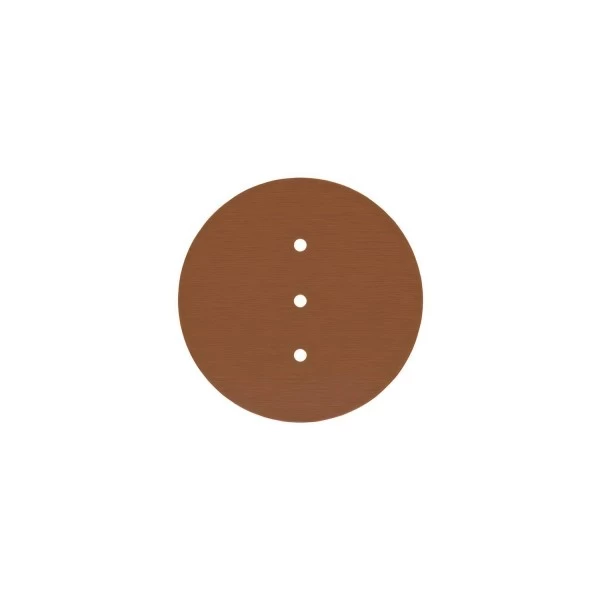 3 In-line Holes - LARGE Round Ceiling Canopy Kit - Rose One System