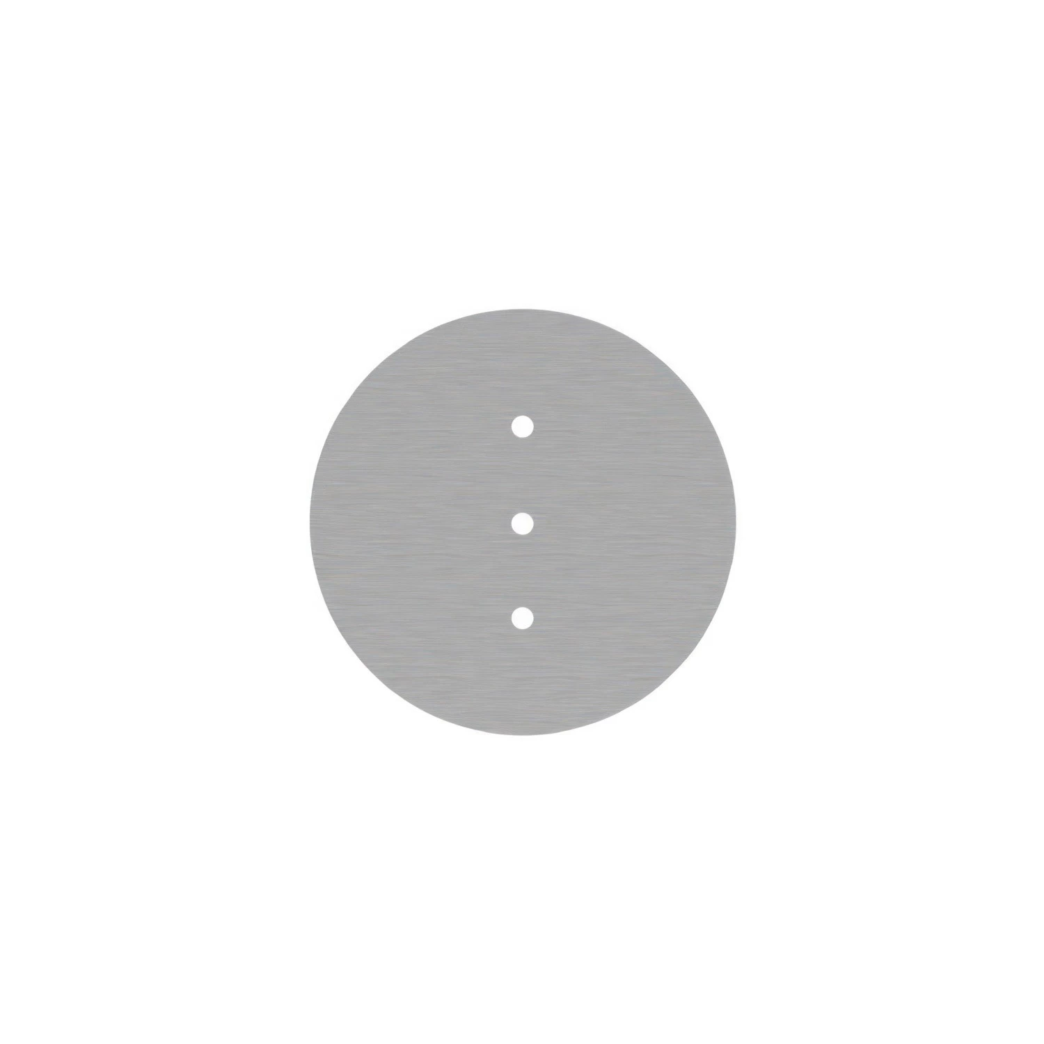 3 In-line Holes - LARGE Round Ceiling Canopy Kit - Rose One System