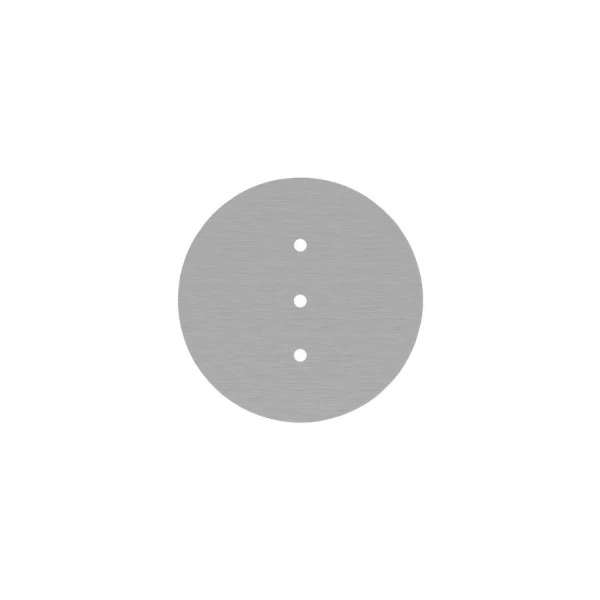 3 In-line Holes - LARGE Round Ceiling Canopy Kit - Rose One System