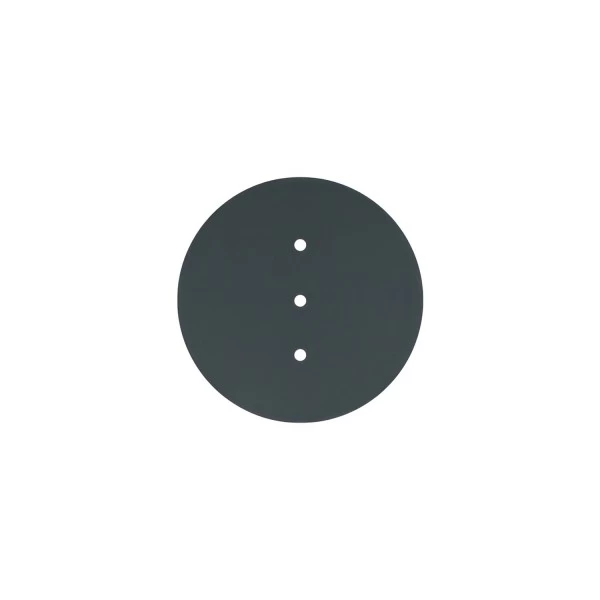 3 In-line Holes - LARGE Round Ceiling Canopy Kit - Rose One System