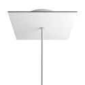 1 Hole - LARGE Square Ceiling Canopy Kit - Rose One System