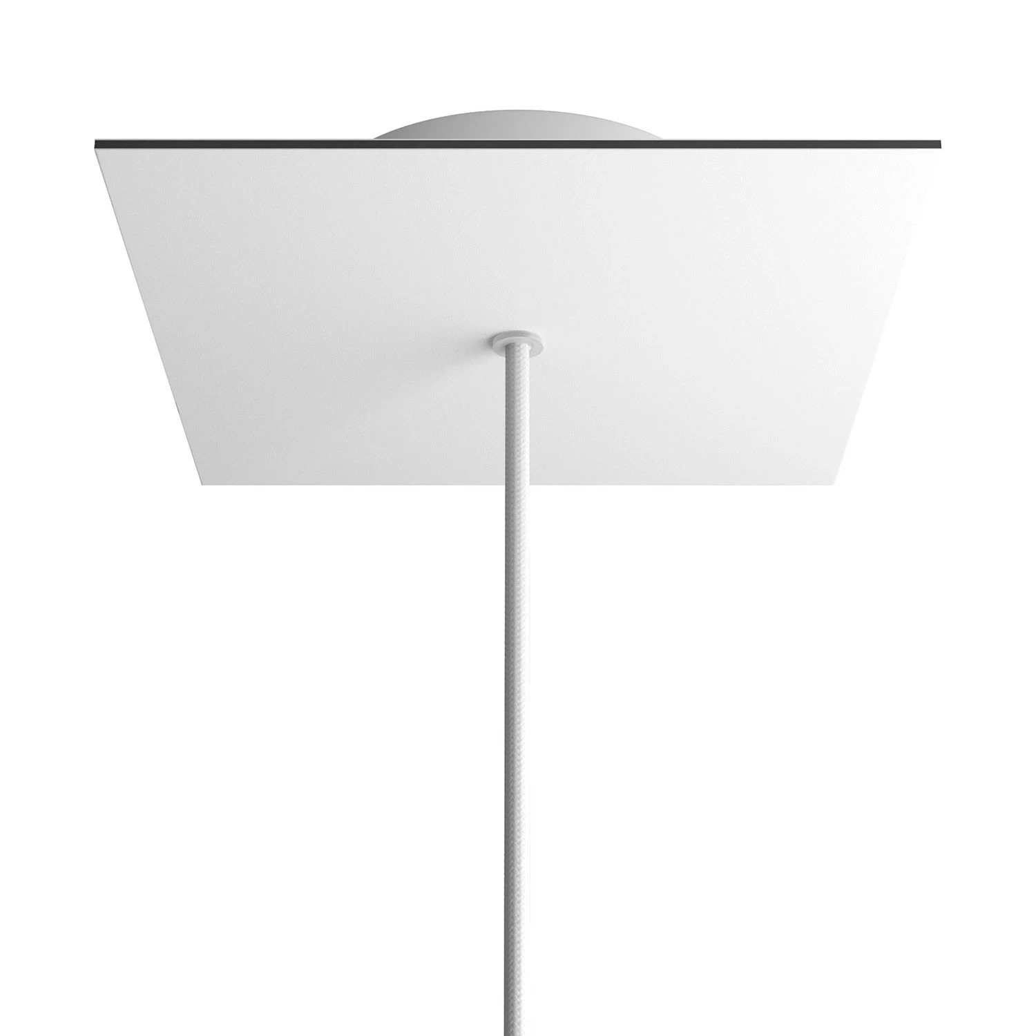 1 Hole - LARGE Square Ceiling Canopy Kit - Rose One System