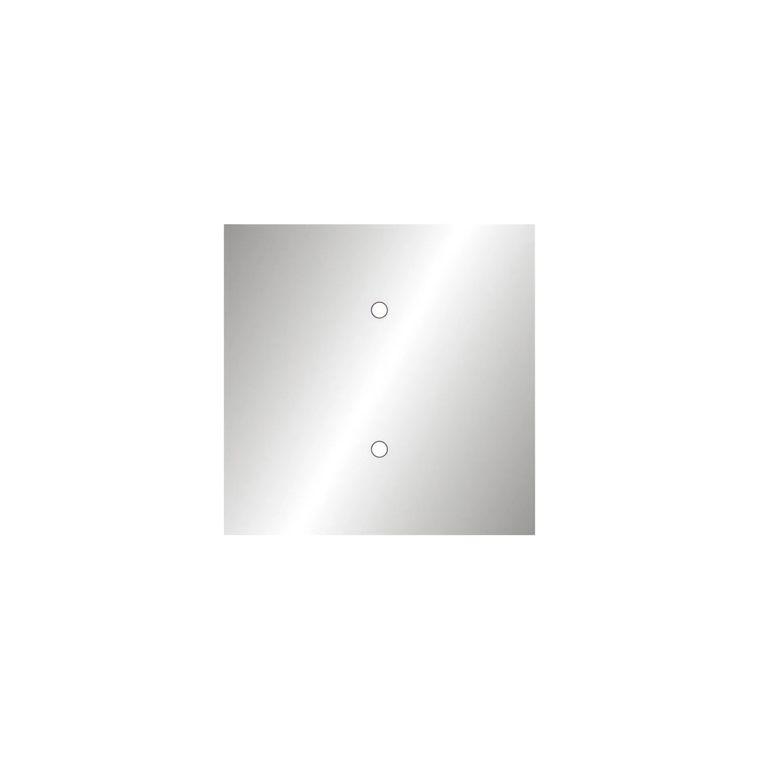 2 Holes - LARGE Square Ceiling Canopy Kit - Rose One System