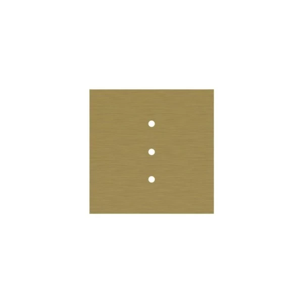 3 In-line Holes - LARGE Square Ceiling Canopy Kit - Rose One System