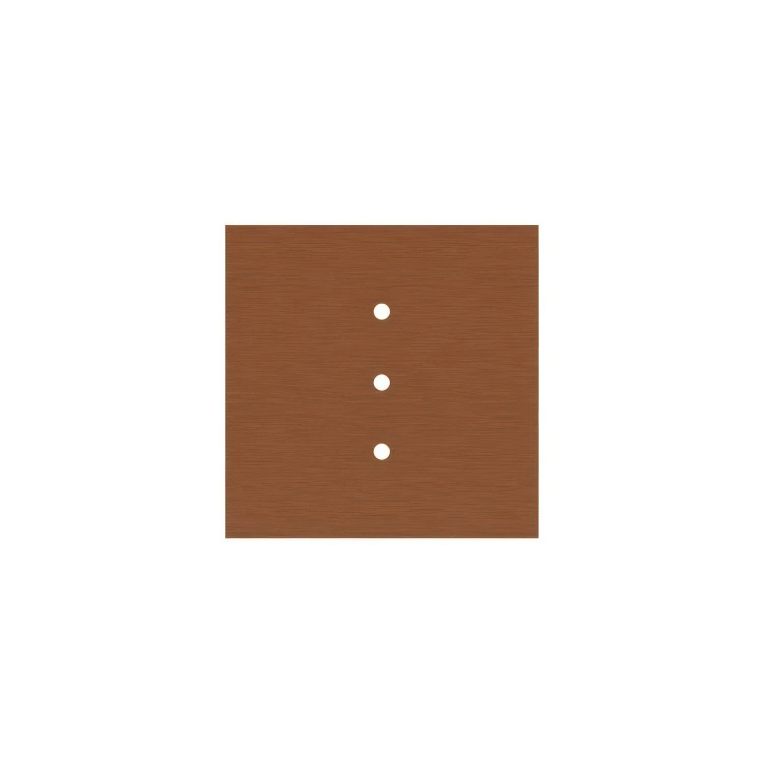 3 In-line Holes - LARGE Square Ceiling Canopy Kit - Rose One System