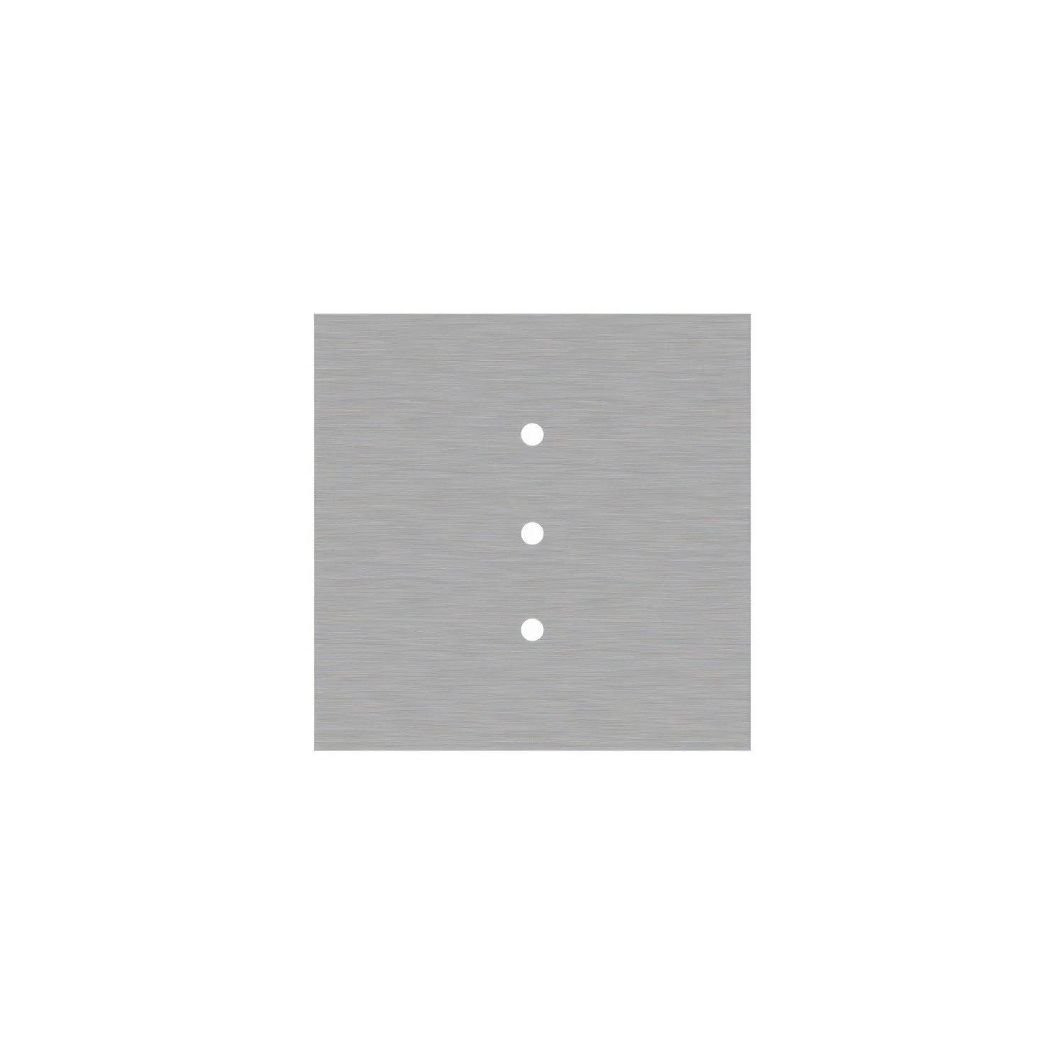 3 In-line Holes - LARGE Square Ceiling Canopy Kit - Rose One System