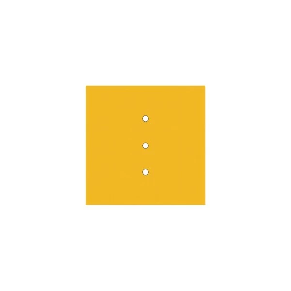 3 In-line Holes - LARGE Square Ceiling Canopy Kit - Rose One System