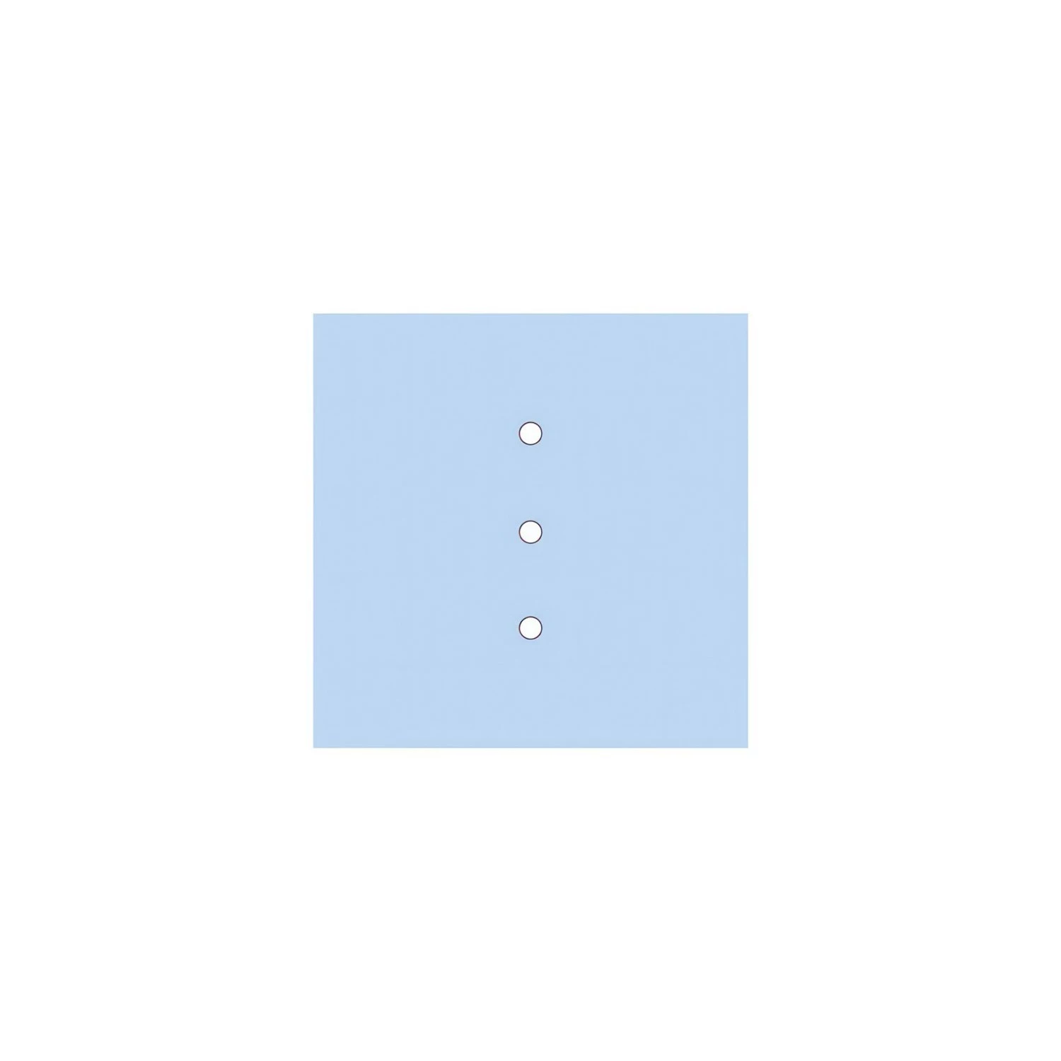 3 In-line Holes - LARGE Square Ceiling Canopy Kit - Rose One System