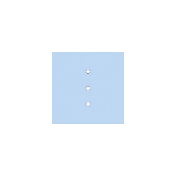 3 In-line Holes - LARGE Square Ceiling Canopy Kit - Rose One System