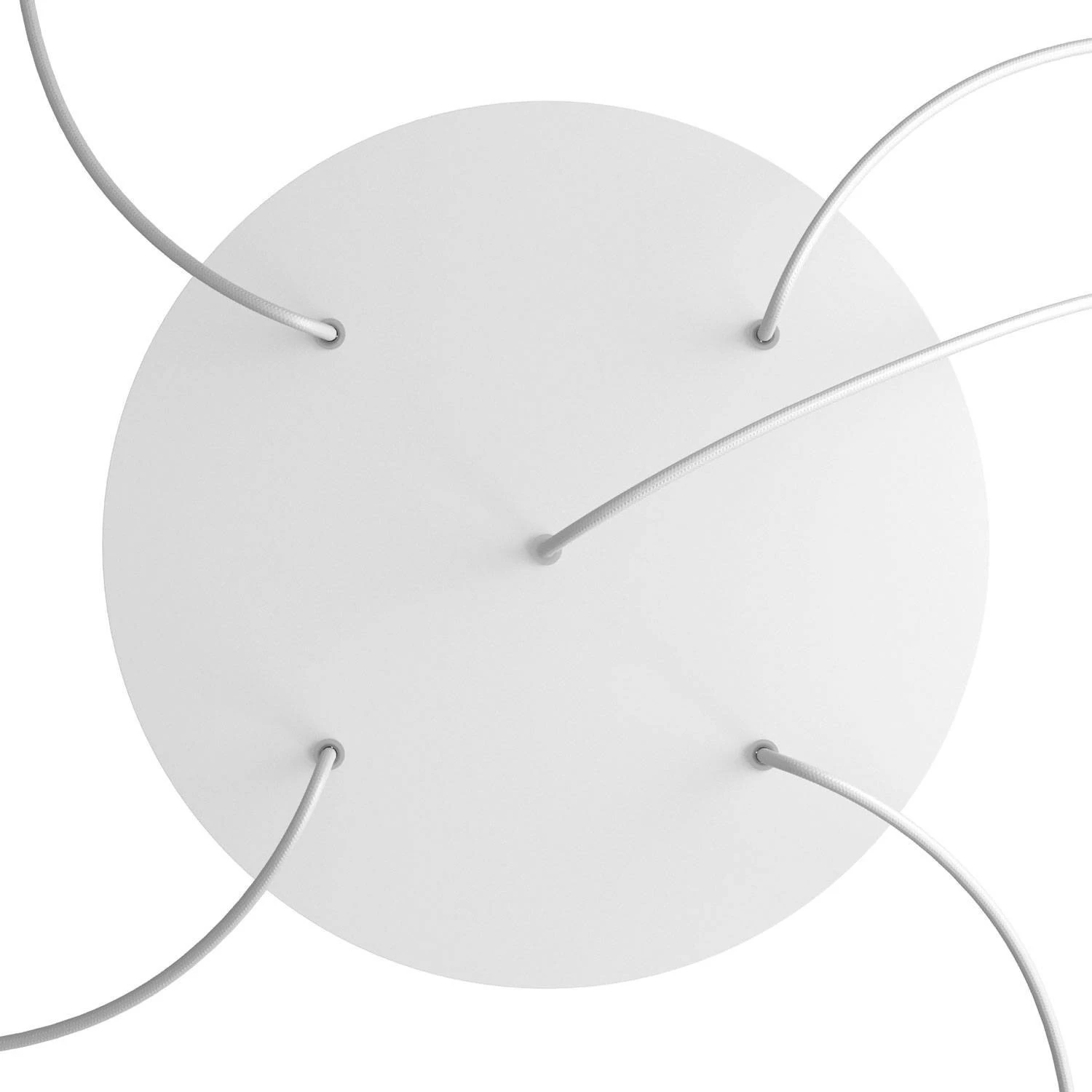 5 Holes - EXTRA LARGE Round Ceiling Canopy Kit - Rose One System