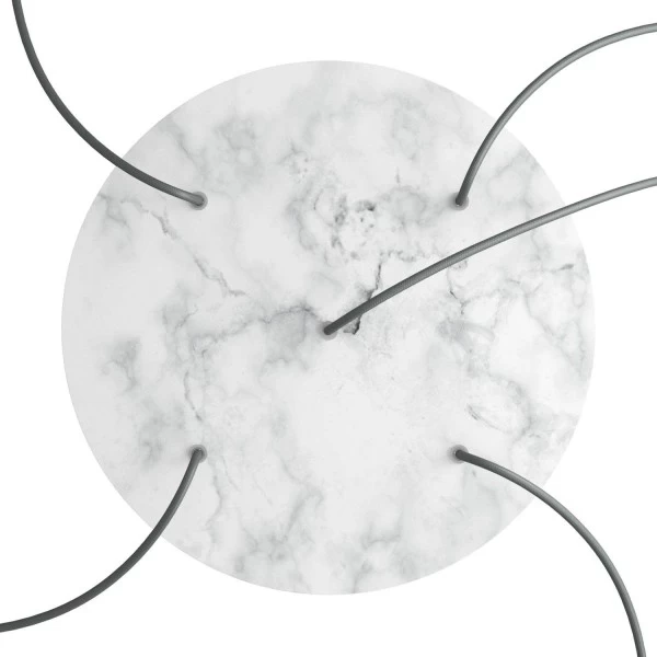 5 Holes - EXTRA LARGE Round Ceiling Canopy Kit - Rose One System