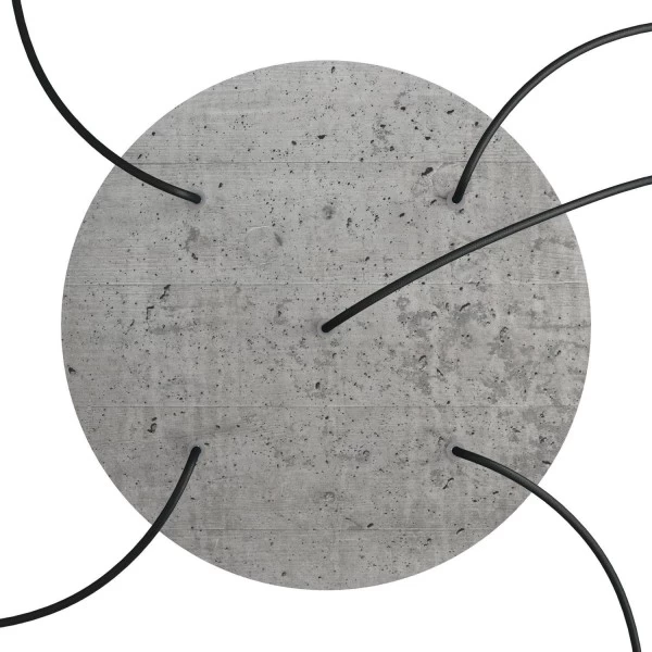 5 Holes - EXTRA LARGE Round Ceiling Canopy Kit - Rose One System