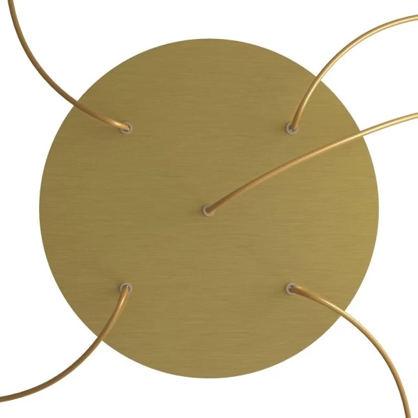 5 Holes - EXTRA LARGE Round Ceiling Canopy Kit - Rose One System