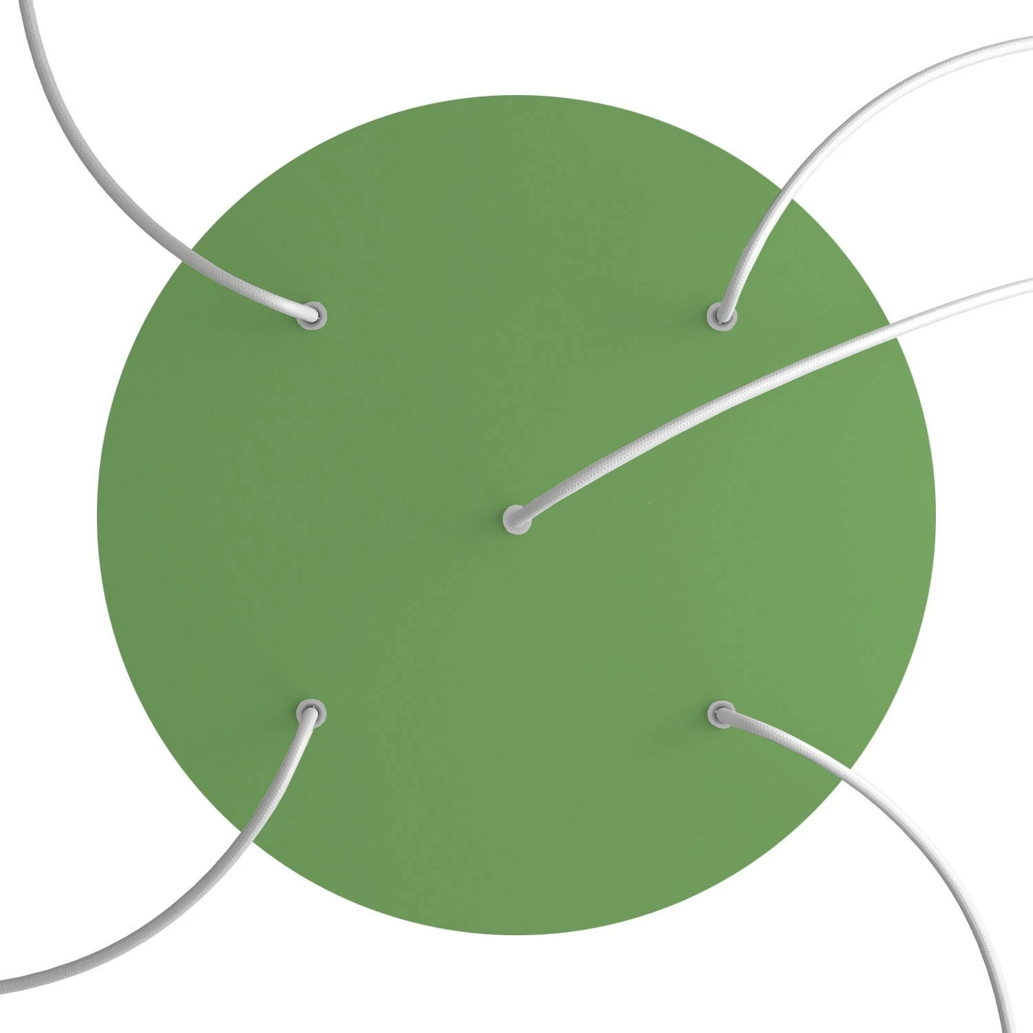 5 Holes - EXTRA LARGE Round Ceiling Canopy Kit - Rose One System