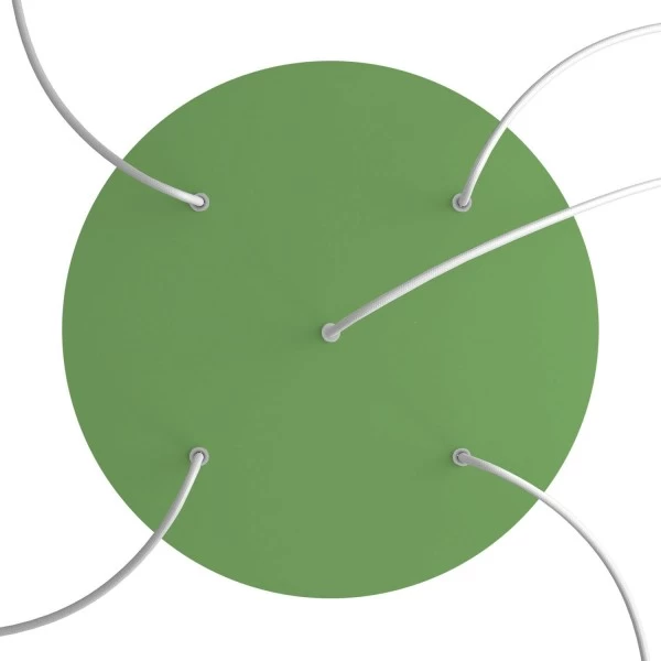 5 Holes - EXTRA LARGE Round Ceiling Canopy Kit - Rose One System