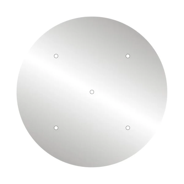 5 Holes - EXTRA LARGE Round Ceiling Canopy Kit - Rose One System