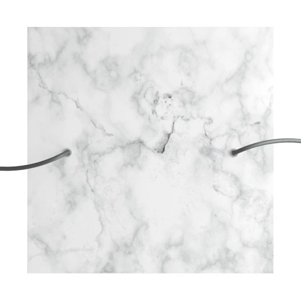 2 Holes - EXTRA LARGE Square Ceiling Canopy Kit - Rose One System