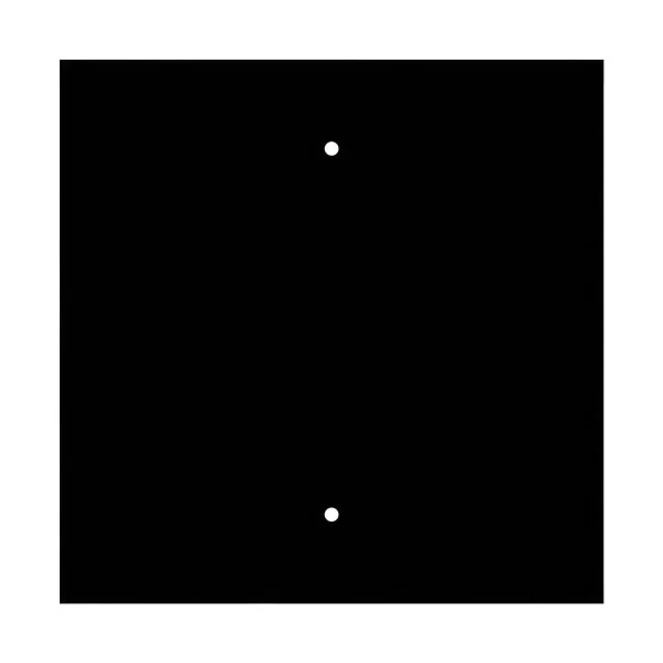 2 Holes - EXTRA LARGE Square Ceiling Canopy Kit - Rose One System